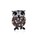 Glamorousky black Fashion Brilliant Owl Brooch with Cubic Zirconia A29A6AC0025319GS_1