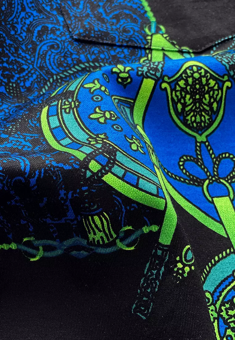 Crocodile DIAMOND 1819 Blue - Kaos Kerah Pria Men Polo Original Relax fit - Katun