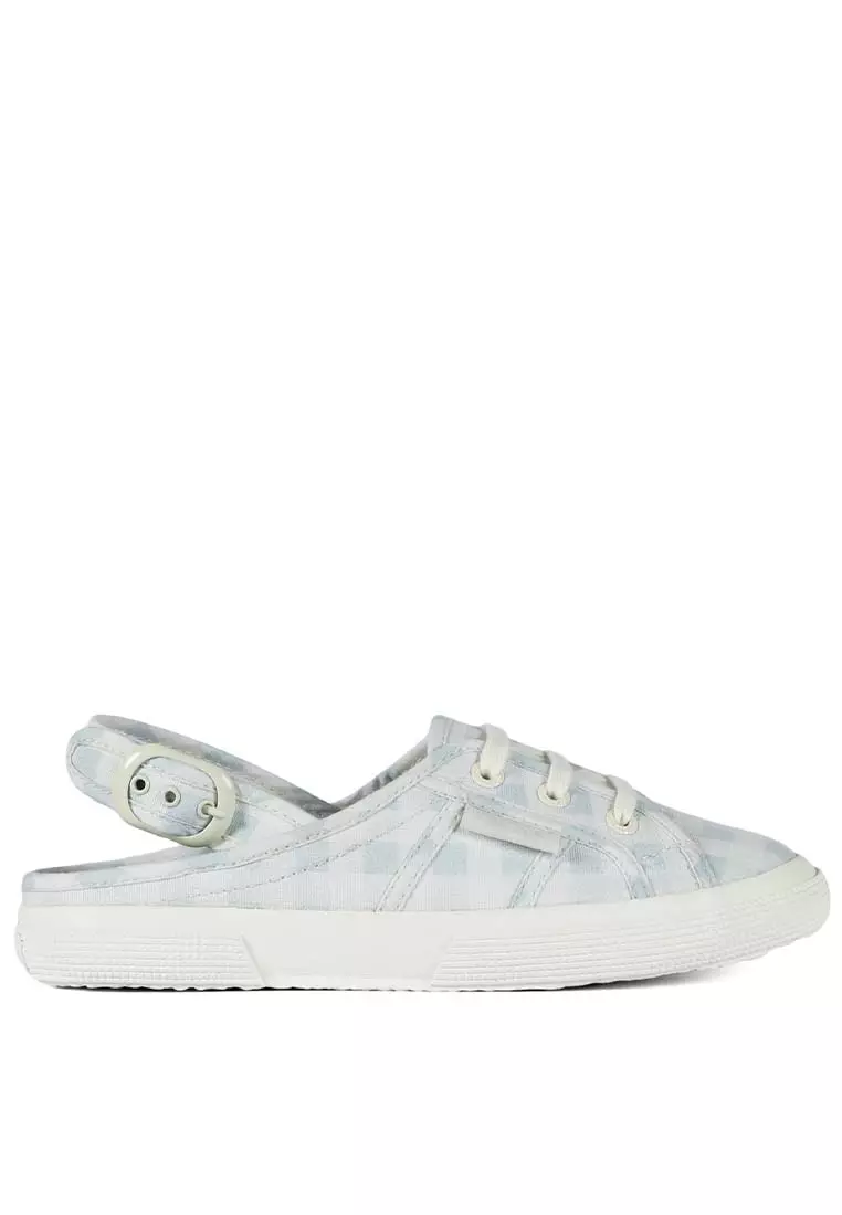 Buy Superga Superga X Drea Chong 2933 Sling Back Print Blue Check