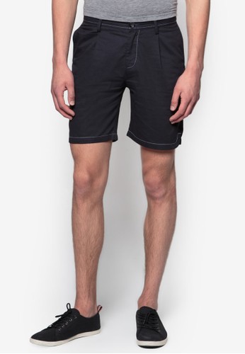 Shorts With Contrast Sittch