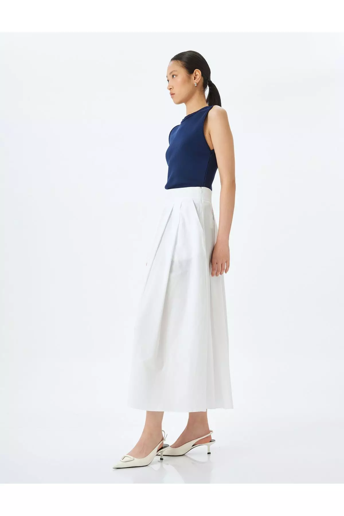 Buy KOTON Standard Waist Pocket Long Bell Skirt 2025 Online