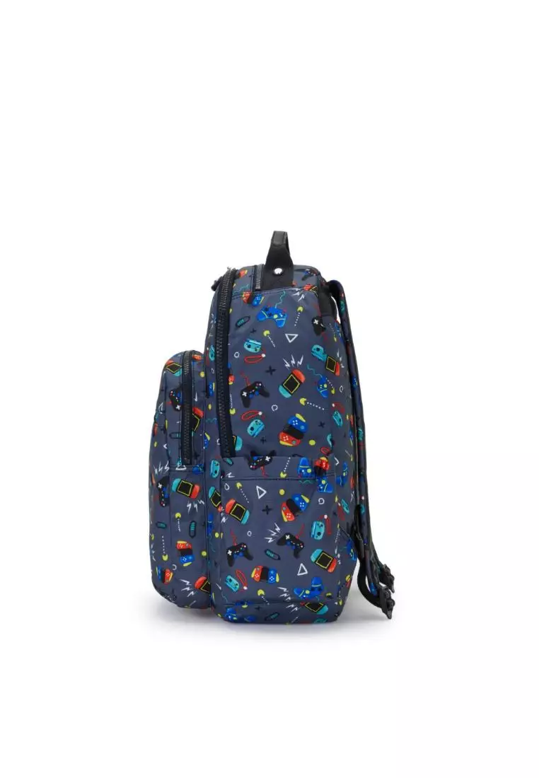 Buy Kipling Kipling SEOUL Gaming Grey Backpack 2023 Online | ZALORA ...