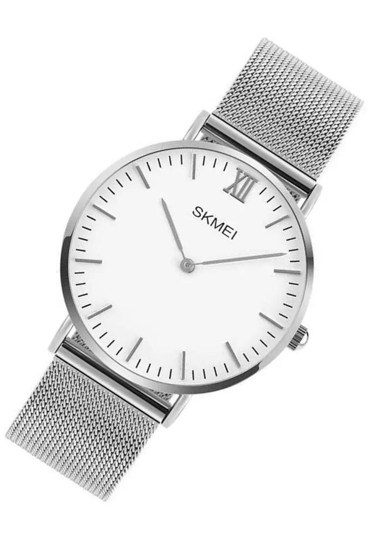 Jam Tangan Pria Milanese Premium Waterproof Strap Tali Material Stainless Steel PG10 ORIGINAL