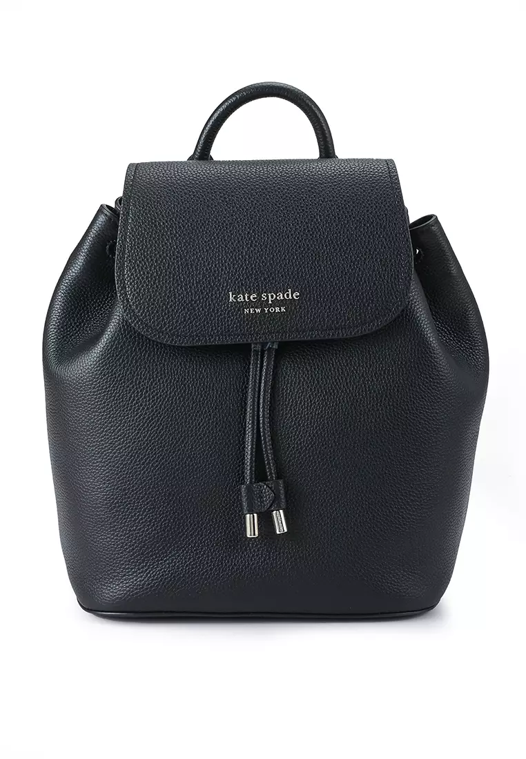 Kate Spade Sinch Pebbled Leather Medium Flap Backpack