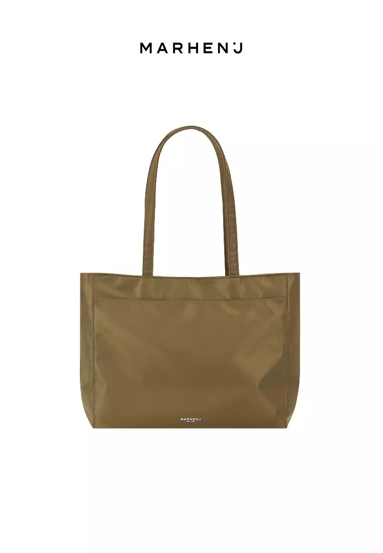 BONO V Nylon Shoulder Bag Olive Khaki
