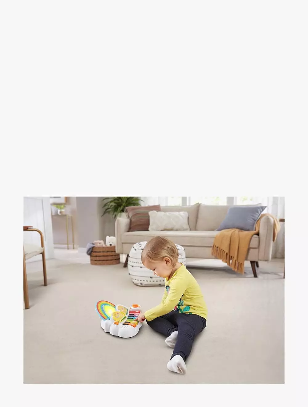 Leapfrog Learn & Groove Rainbow Lights Piano - LPF80-612400 - Multicolor