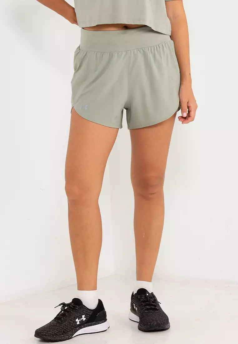 Under Armour Iso Chill 2 in 1 3in Shorts - White/Rise/Reflective