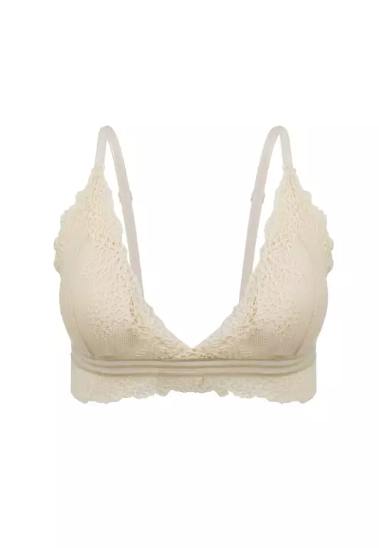 Essential Exquisite Trendsetter in Skintone Bralette Ladies Underwear