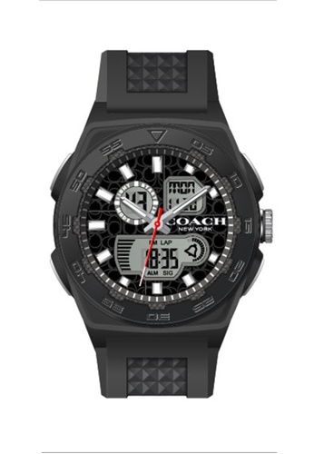 Coach Watches black Coach C100 Black Men's Watch (14602518) 3C301AC907B609GS_1