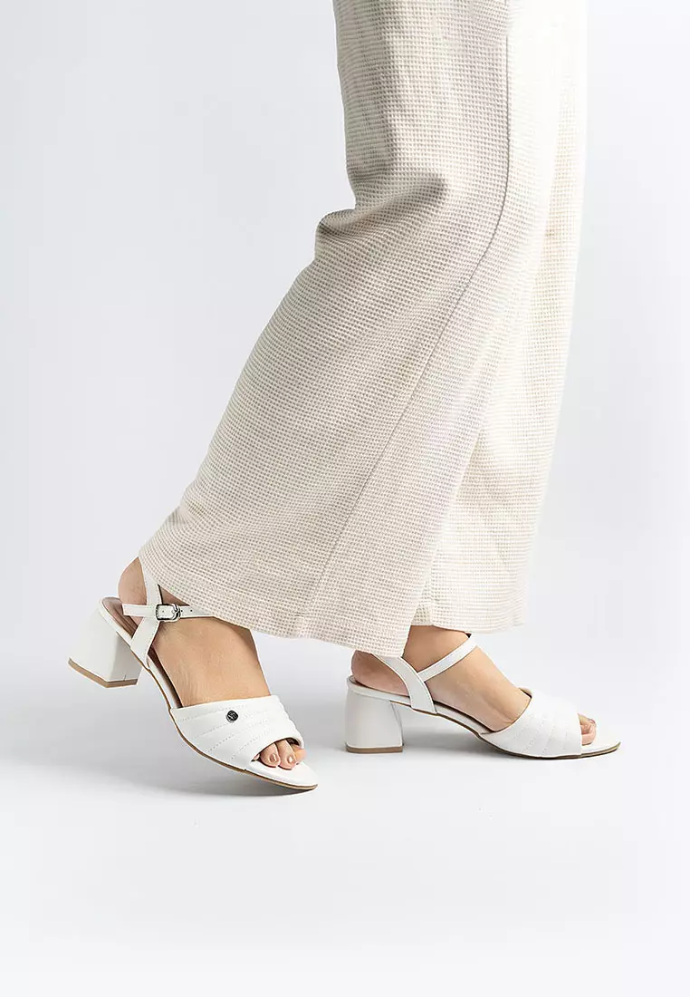 Phily Quilted Sandal Heels