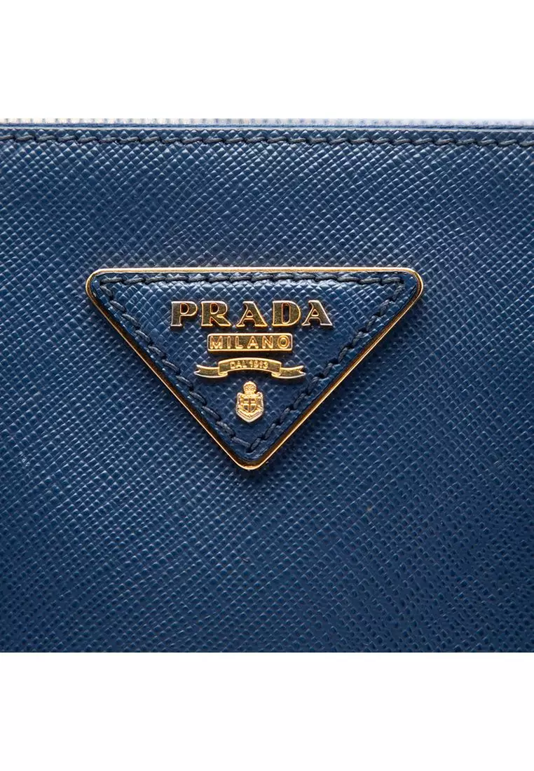 Pre-Loved Prada Large Saffiano Lux Galleria Double Zip Tote