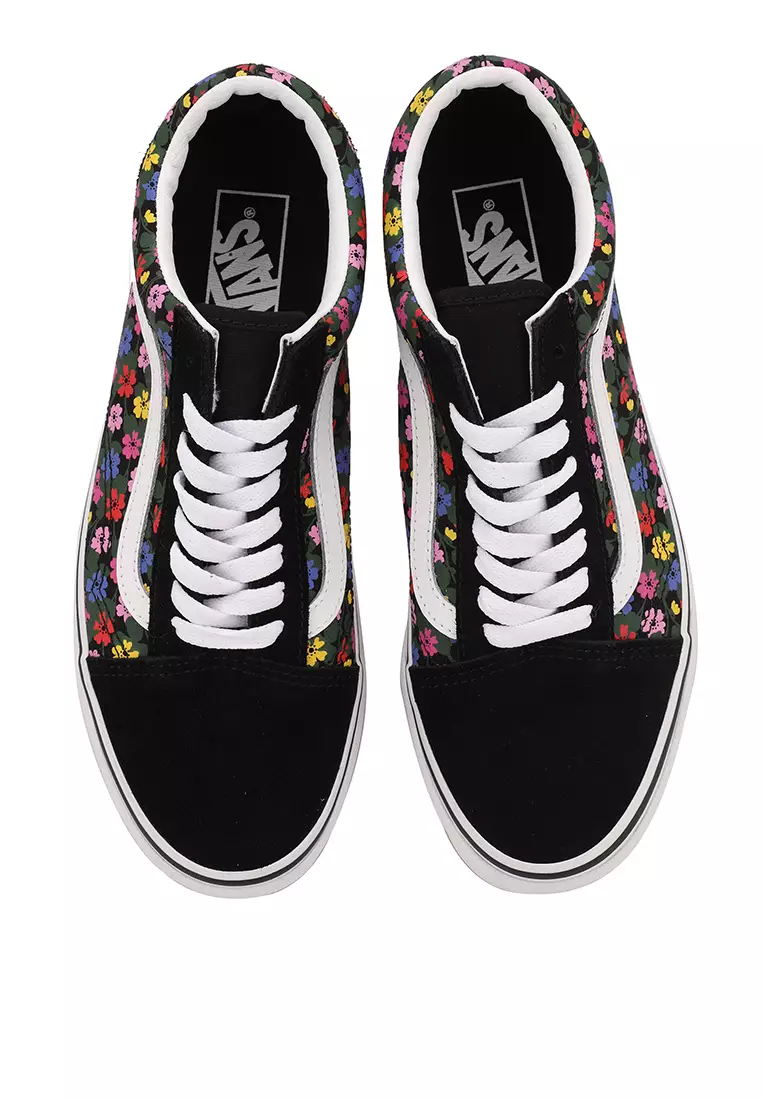 Ua old skool lux floral online sneaker
