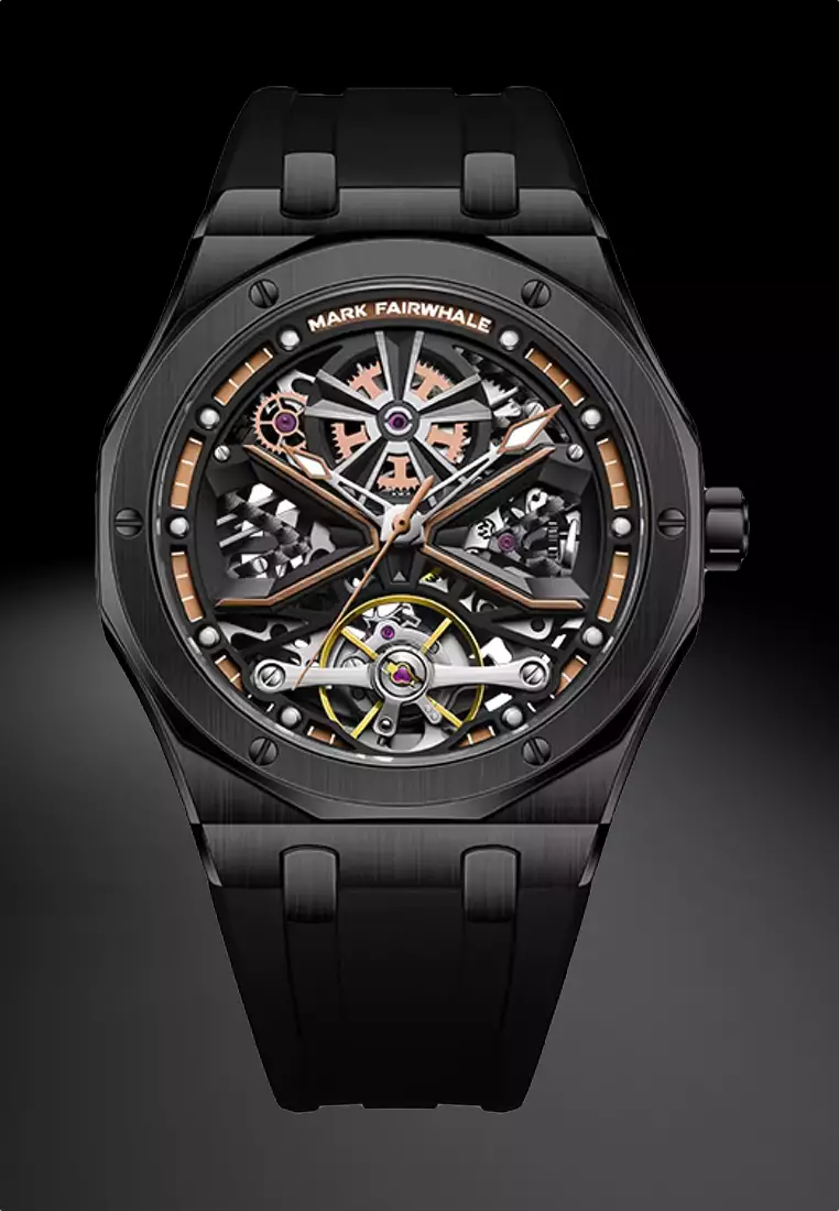 Unisex Automatic Watch, 42mm, Stainless Steel, Rubber Strap
