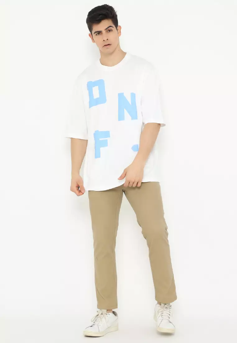 T-Shirt D&F Oversize Dnf White