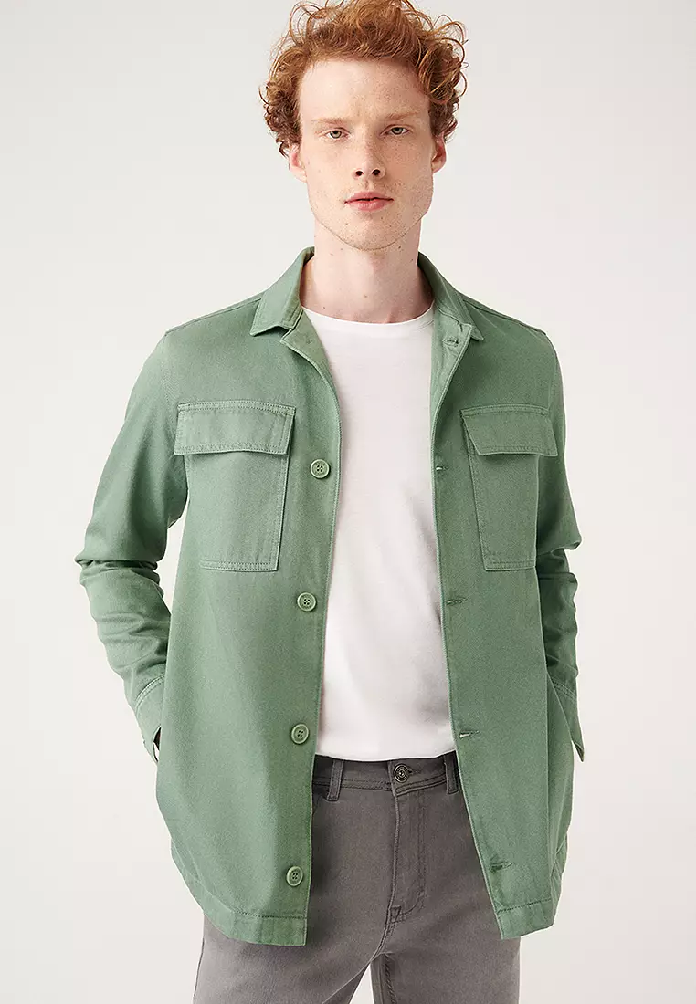 Comfort Fit Shirt Jacket