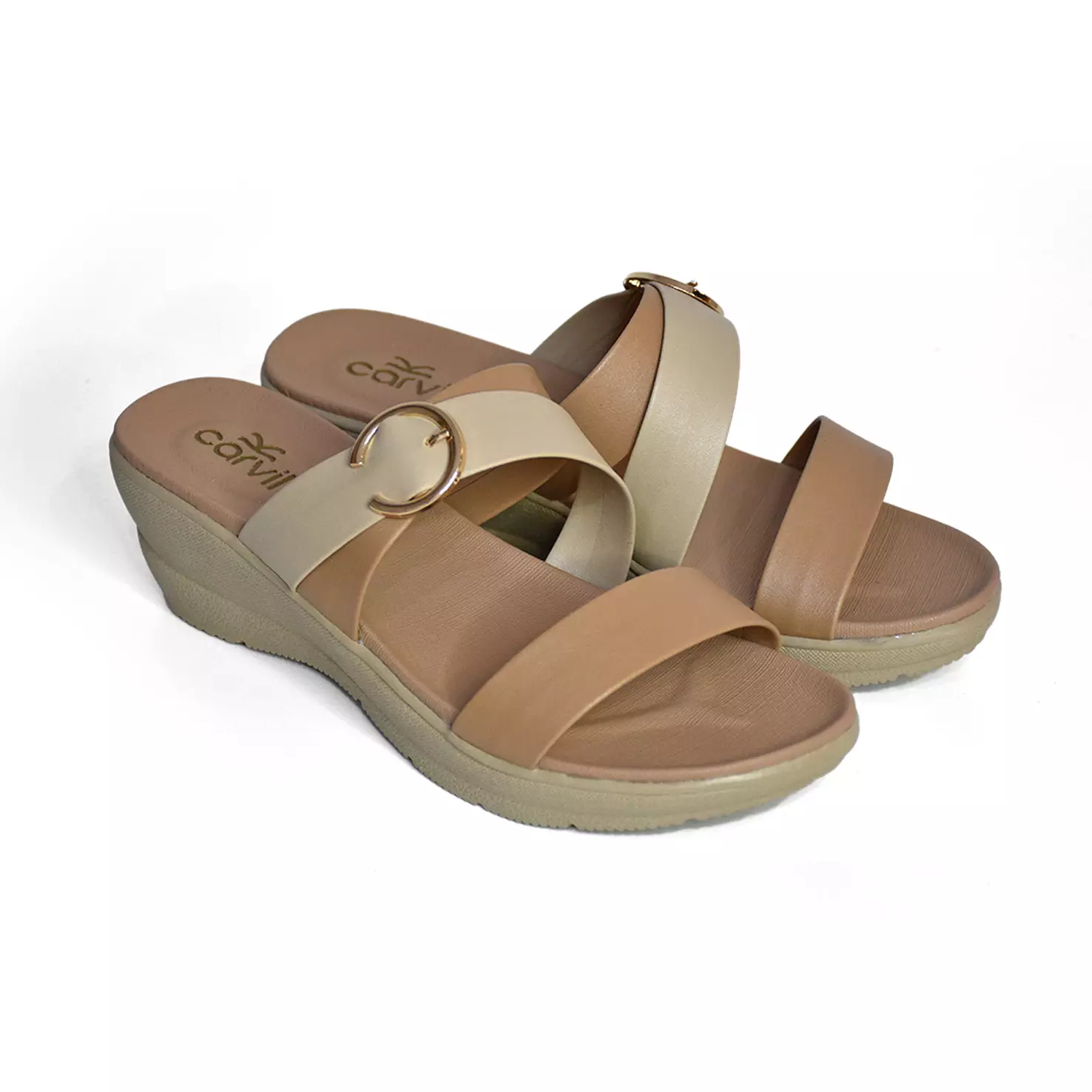 Carvil Sandal Wanita Kirishima-02 L Mocca