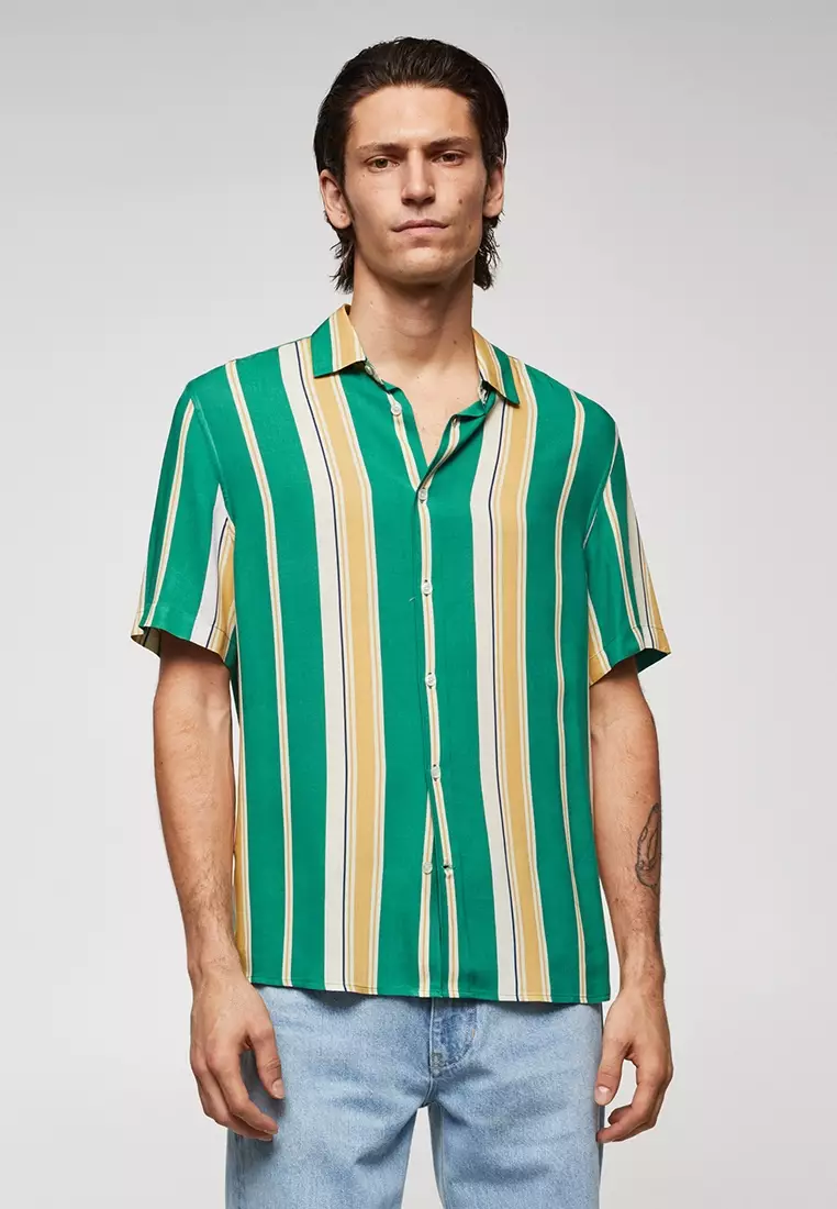 guess riviera striped tee