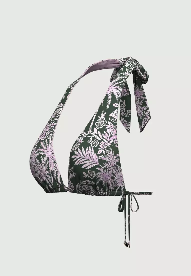 Tropadelic Days Green 9 Way Bikini Top