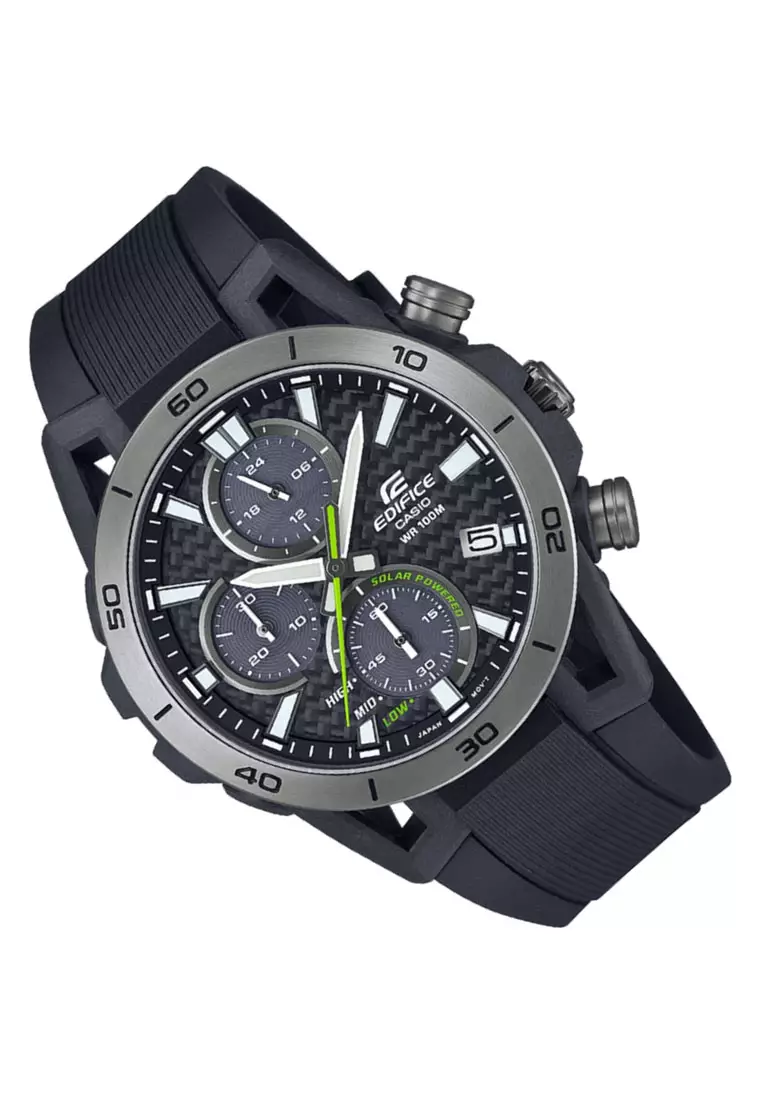 Edifice Chronograph Solar Watch EQS-960PB-1A