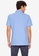 ZALORA BASICS blue Textured Polo Shirt 42C48AA1F08D17GS_2