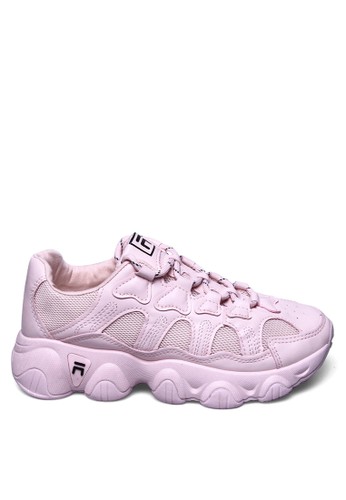 Panarybody pink Sneaker Wanita Korean Style 9785FSH0F1FA7BGS_1