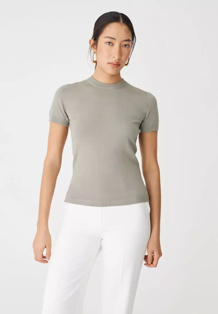 Catherine Short Sleeve Knit