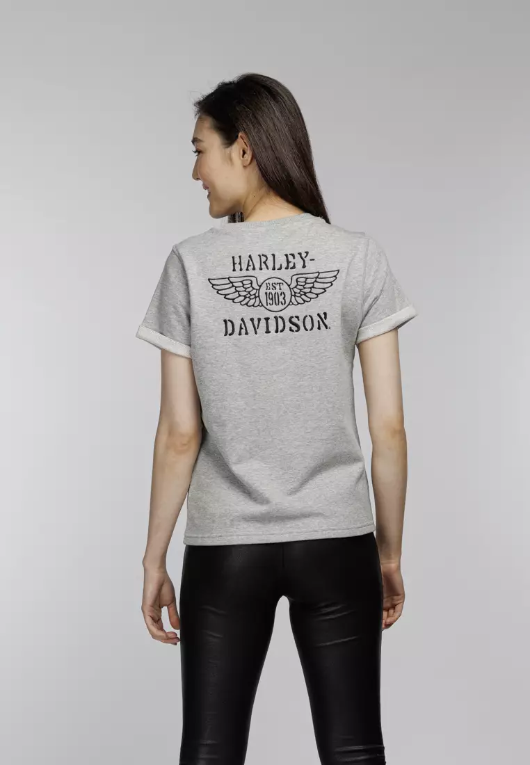 Harley-Davidson At Ease Short Sleeve Pullover