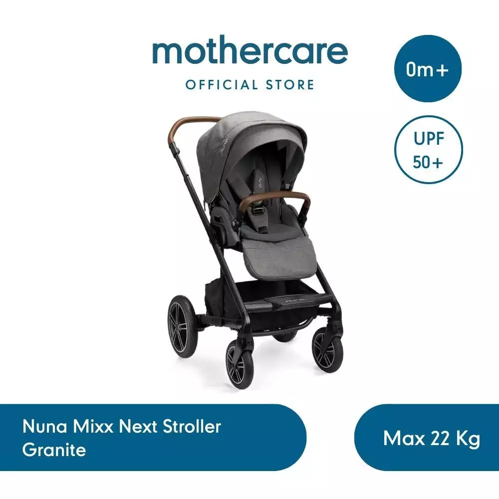 Nuna Mixx Next Stroller Granite - Kereta Dorong Bayi