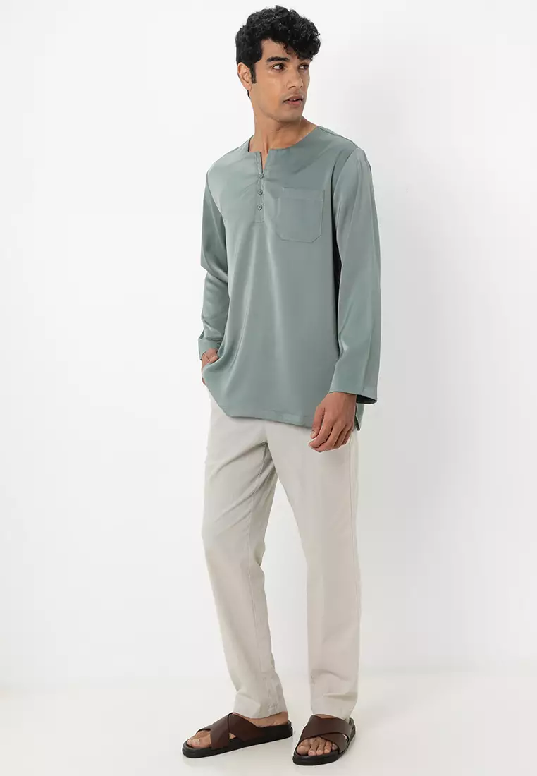 JASPAR Exclusive Round Neckline Kurta Top