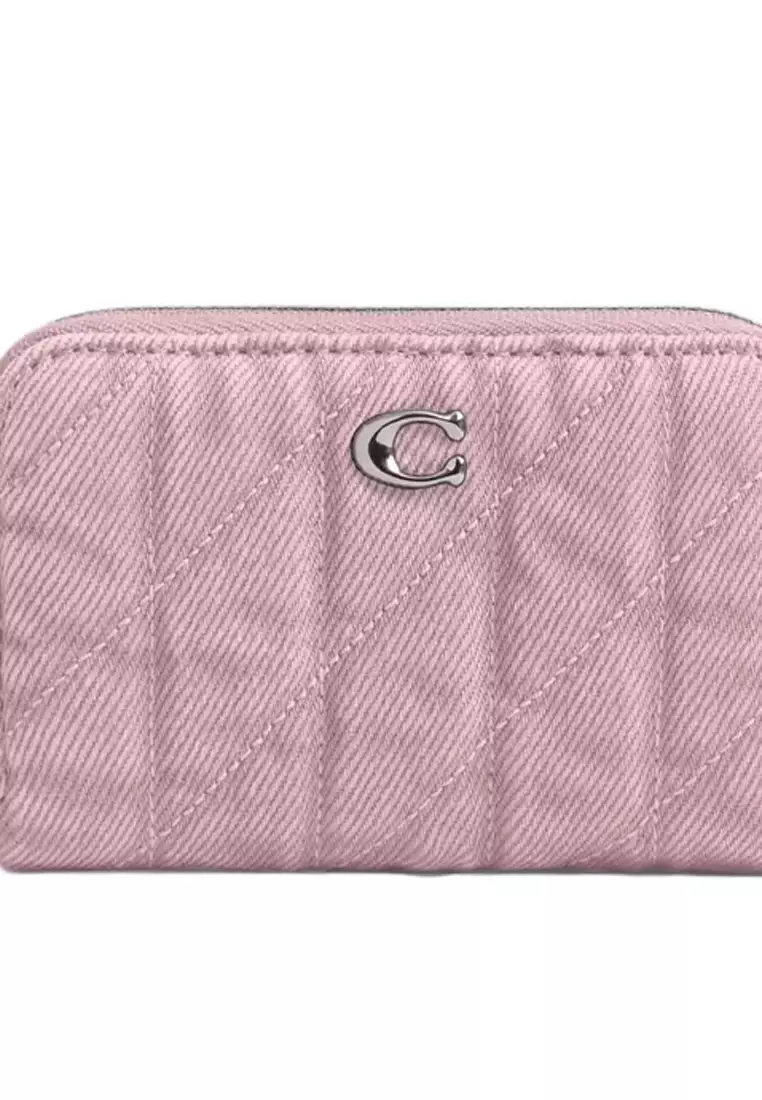 Essential Small Zip Around Card Case With Quilting CBF62