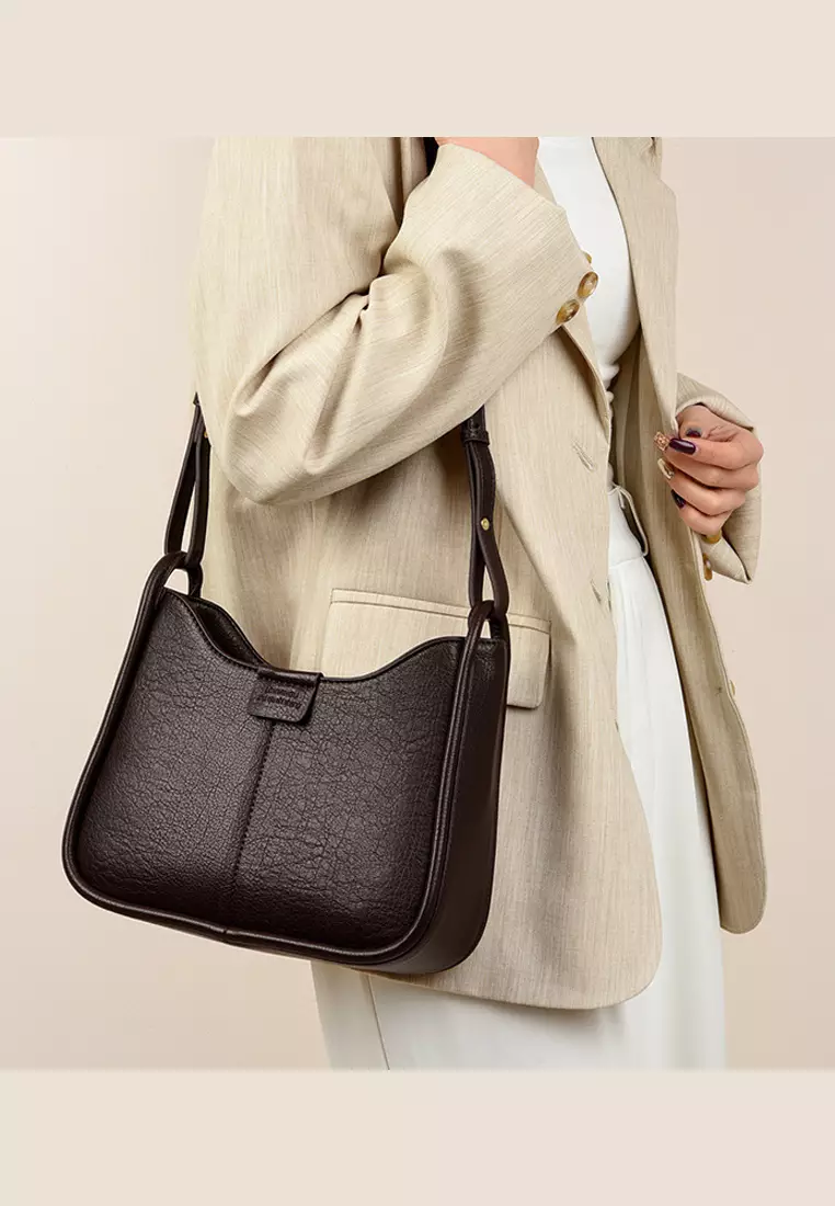 Fashionable Faux Leather Three Way Sling Bag JW HD-6263