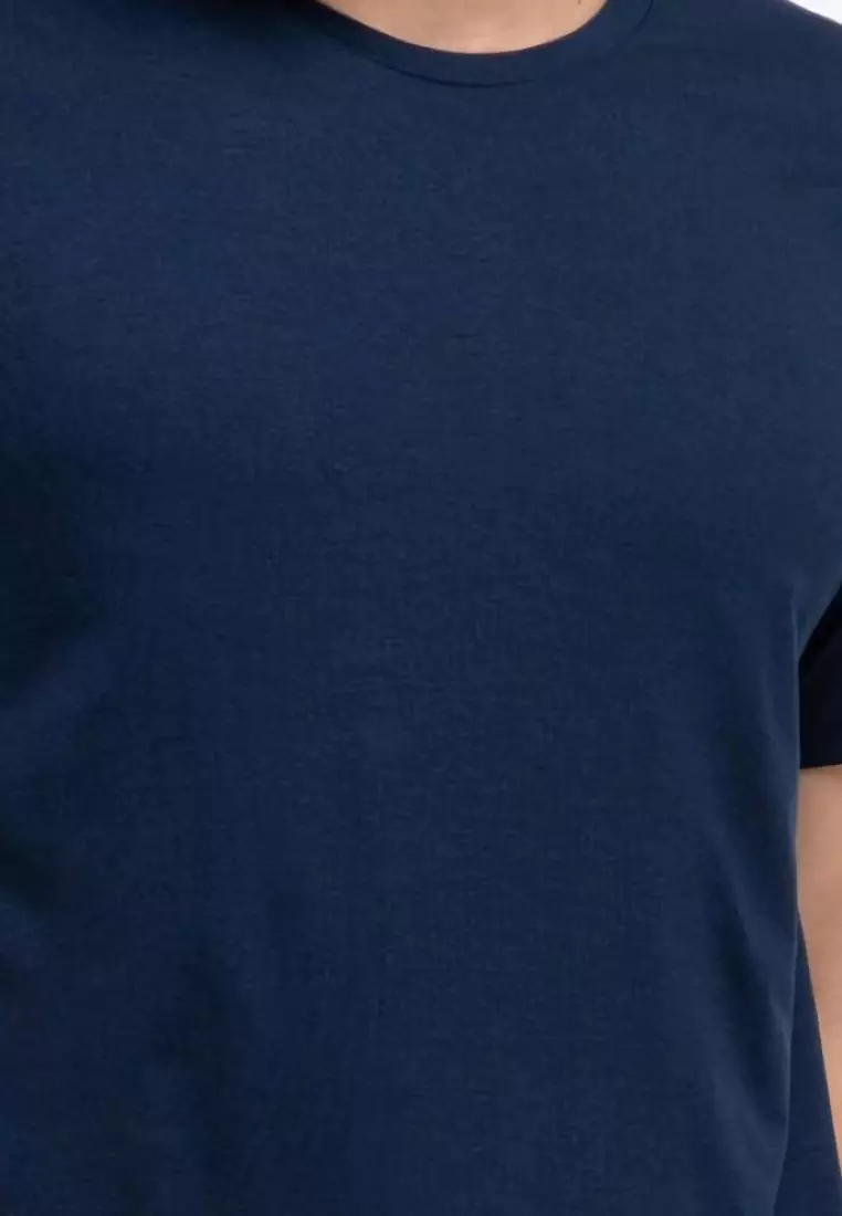 MTH83 Kaos Distro Pria Navy Polos