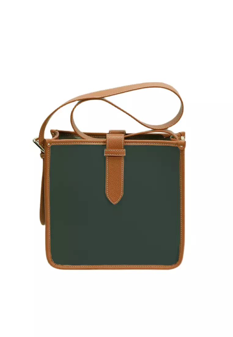 Buy XAFITI Brand New Contrasting Leather Shoulder Crossbody Bag