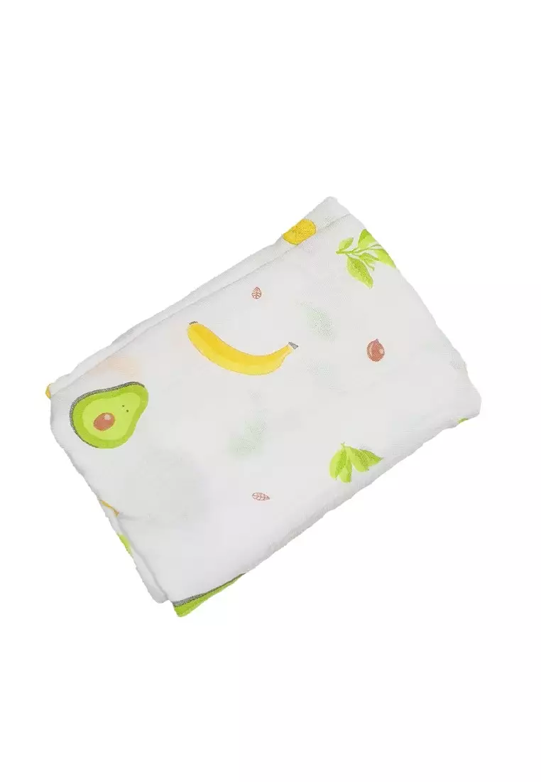Avocado muslin blanket discount