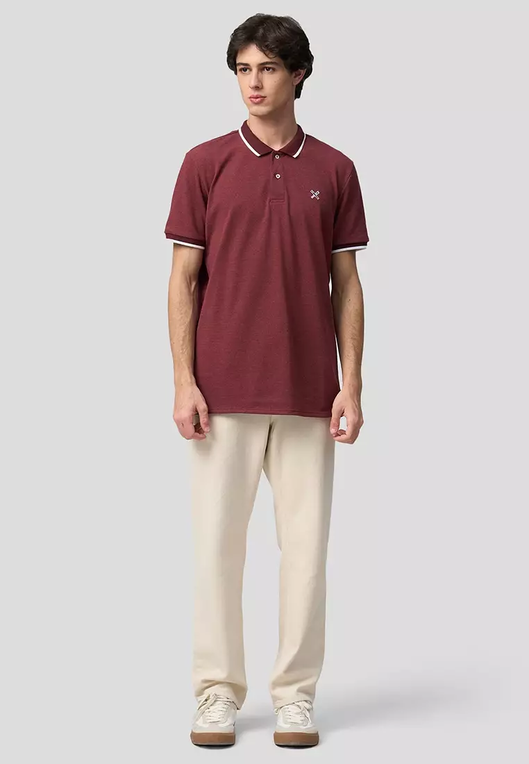 Polo Shirt With Contrast Trim