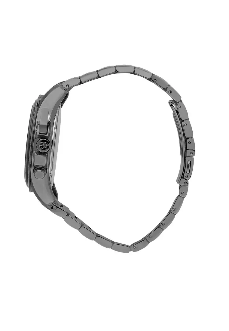 【Online Exclusive】Maserati Traguardo 45mm Men's Quartz Watch R8873612045 Japan Movement