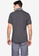 Fidelio grey Lining Collar Basic Polo Shirt 3335EAA262B933GS_2