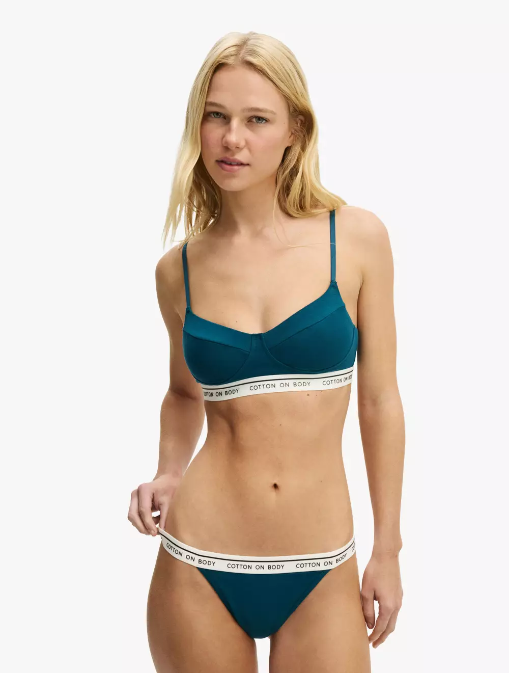 COTTON ON BODY - UNDERWEARS - BRANDED COTTON TANGA G STRING BRIEF