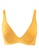 Sunseeker yellow Minimal Cool D Cup Underwire Bikini Top ACB6FUSF597922GS_1