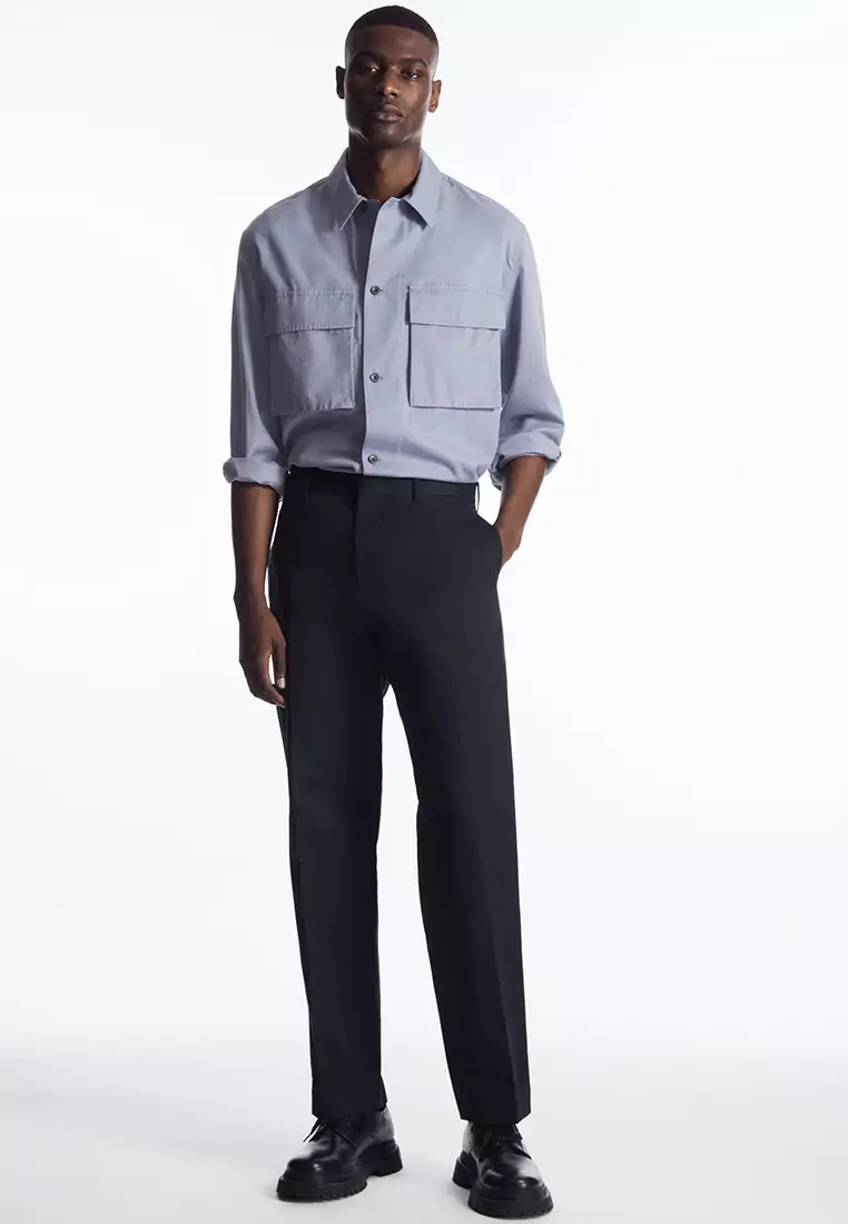Buy COS Tapered Linen-Blend Trousers 2024 Online