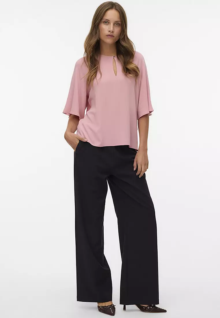 Flared Sleeves Top