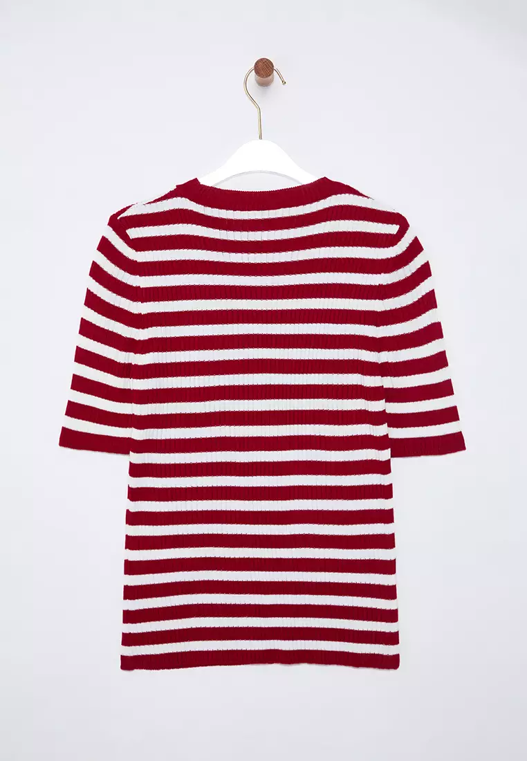 Stripe Knit Top