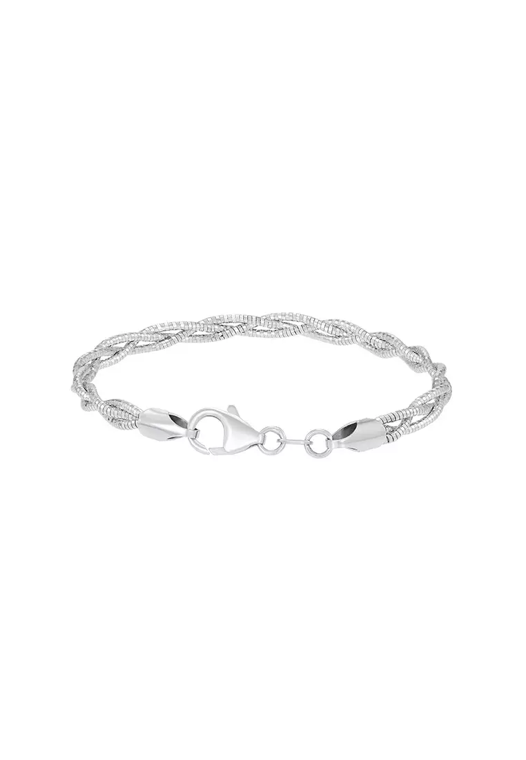 HABIB 925 Silver Bracelet BR1956 WS