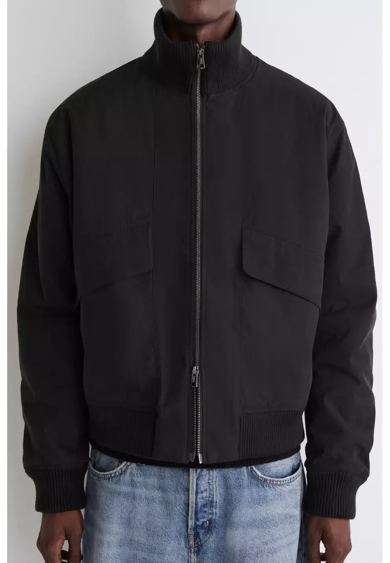 PADDED COTTON FLIGHT JACKET