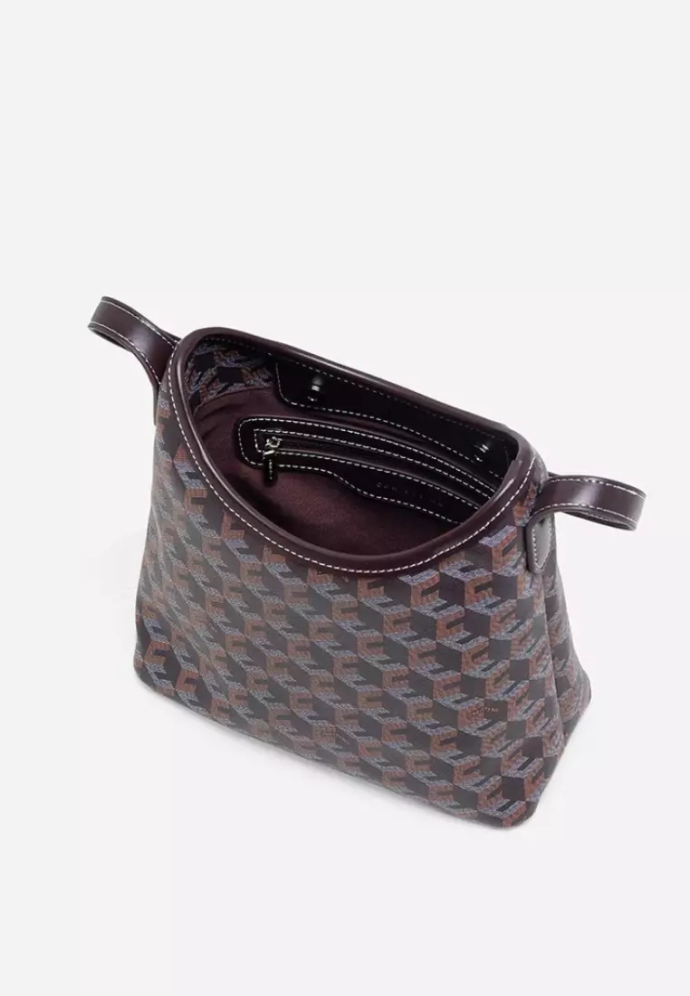 Alesso Mini Hobo Bag Chestnut Brown