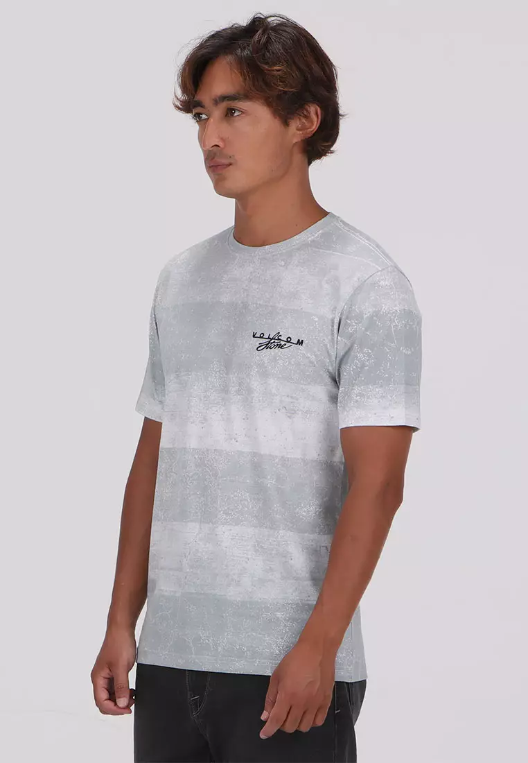 MCT AIR COOLED STRIPE SHORT SLEEVE TEE WHITE
