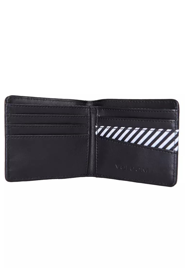 MLW PAY-A-PAL LEATHER BIFOLD WALLET BLACK