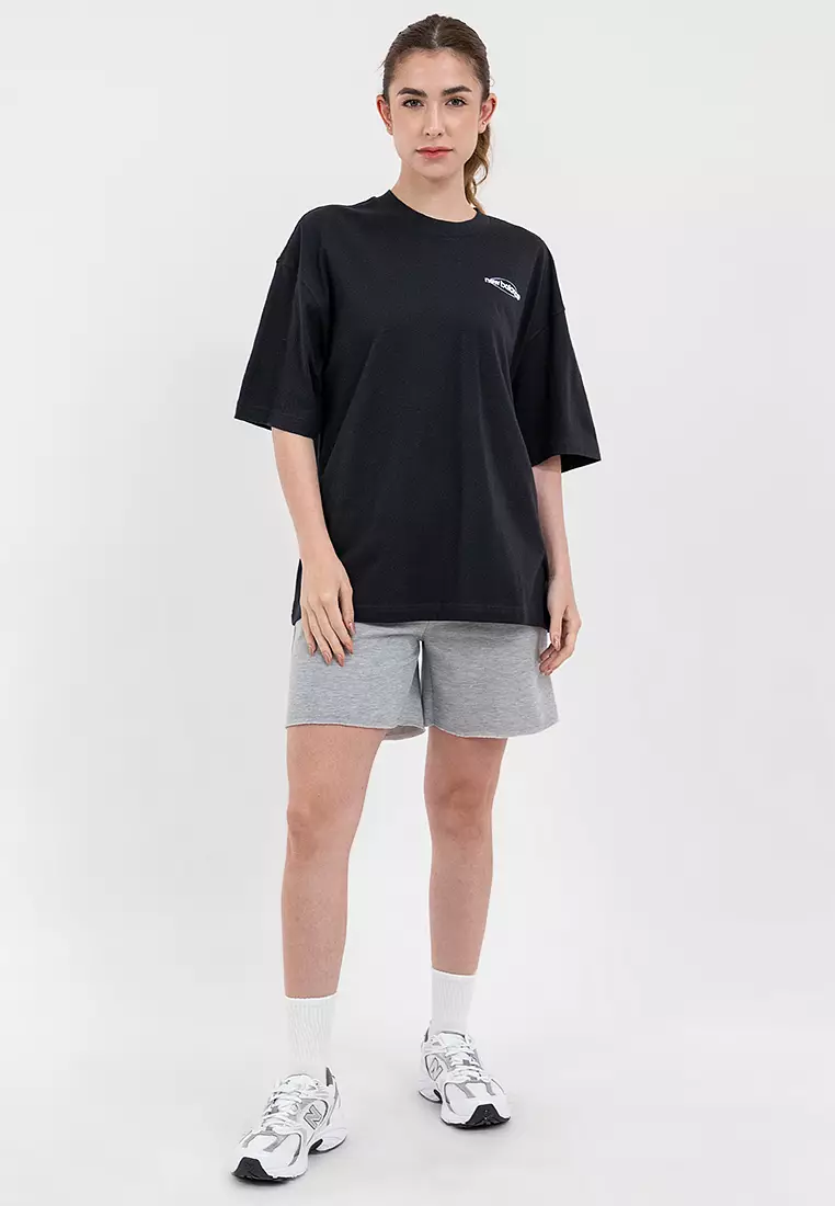 Sport Graphic Oversized T-Shirt Womens
