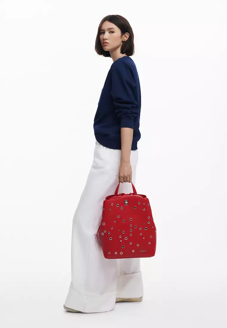 Medium studded backpack