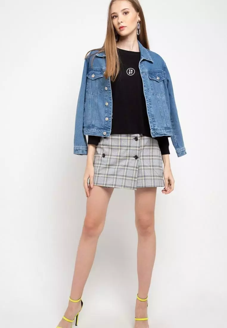 LTC51 lv evo mid katakana arm hitam kaos hijab ladies